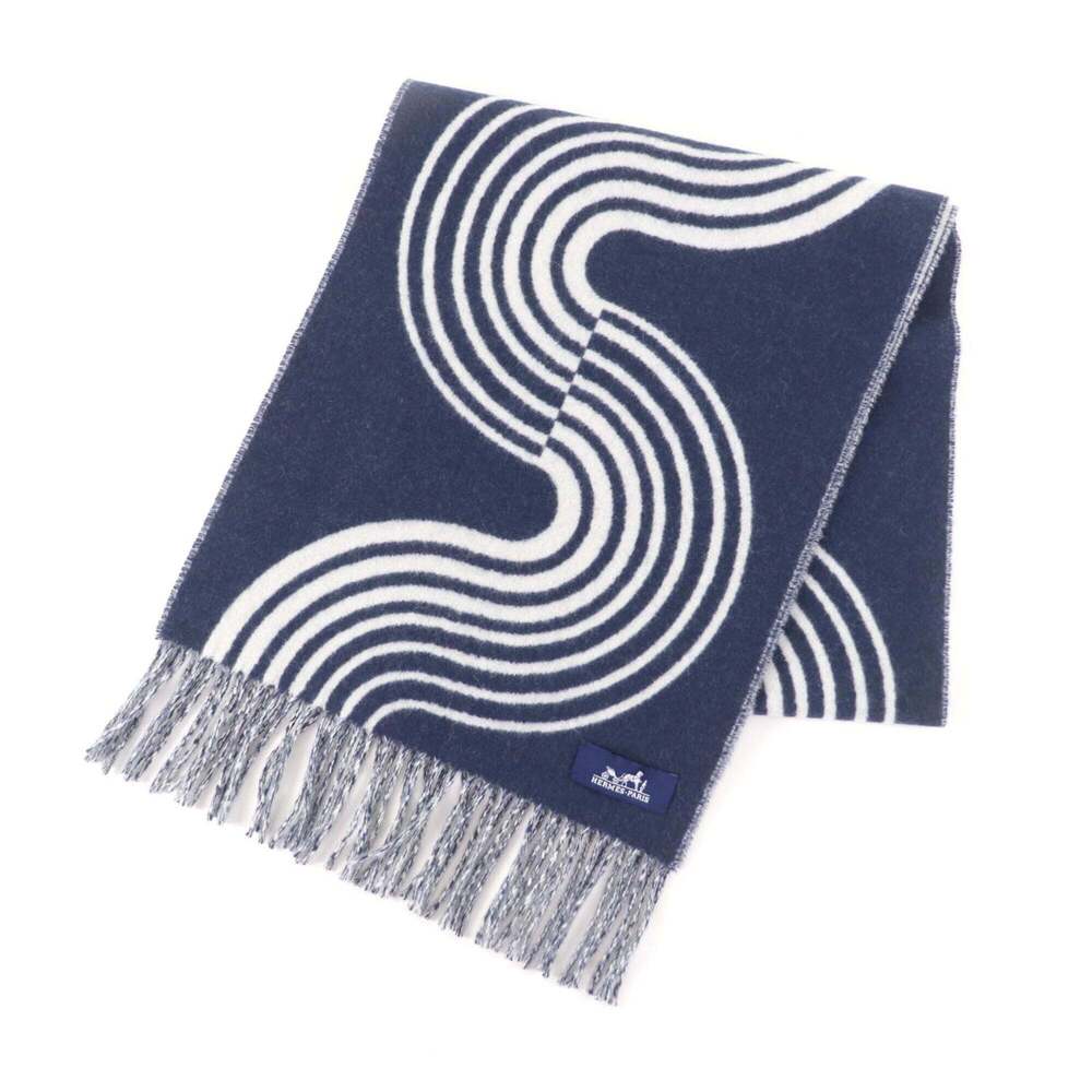 HERMES White Scarf